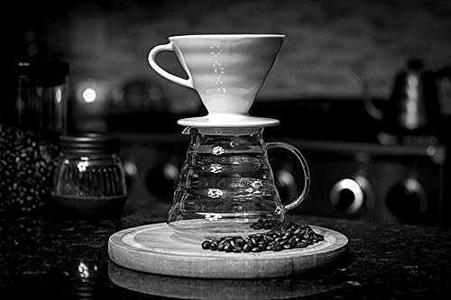 Hiware 600ml Coffee Server, Standard Glass Coffee Carafe, Coffee Pot, Clear - Image 2