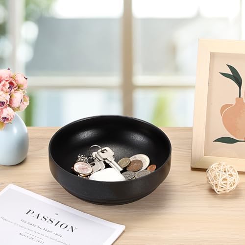 Key Holder Bowl for Entryway Table, Round Catchall Bowl for Keys - Image 2