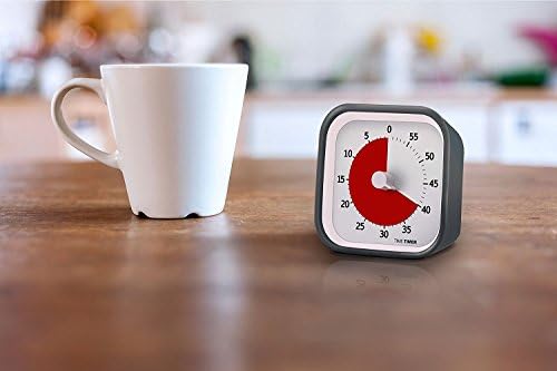 TIME TIMER 60 Minute MOD Education Edition ⁠— Visual Timer with Desktop Software for Kids Classroom Learning, Teachers Desk Clock, Study Tool and Office Meetings with Silent Operation (Charcoal) - Image 3