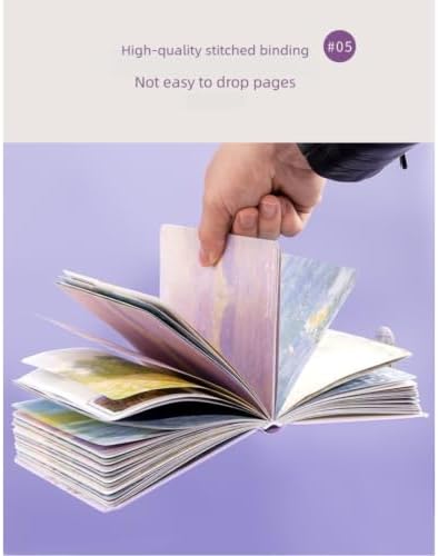 Journaling Set, Complete Diary Notebook Kit with Journal Stickers Washi Tape Pens & Accessories, DIY Scrapbooking Stationery Supplies for School Travel (Lavender) - Image 6