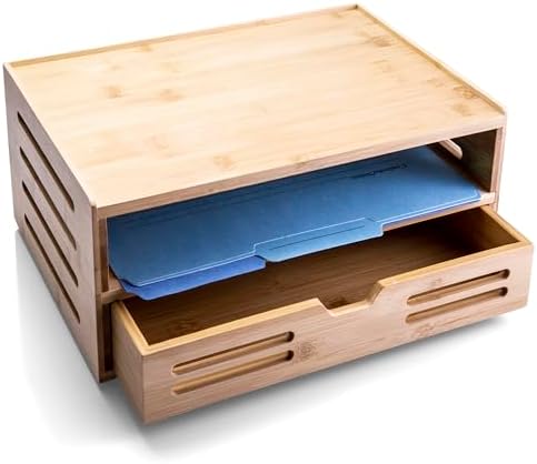 Achieva Bamboo Organizer with Drawer (71005) - Image 5