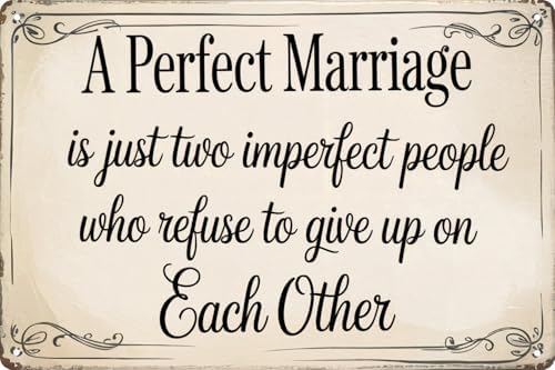 Marriage Room Funny Retro Metal Tin Signs Wall Decor 12x8 in by WSUPBPR