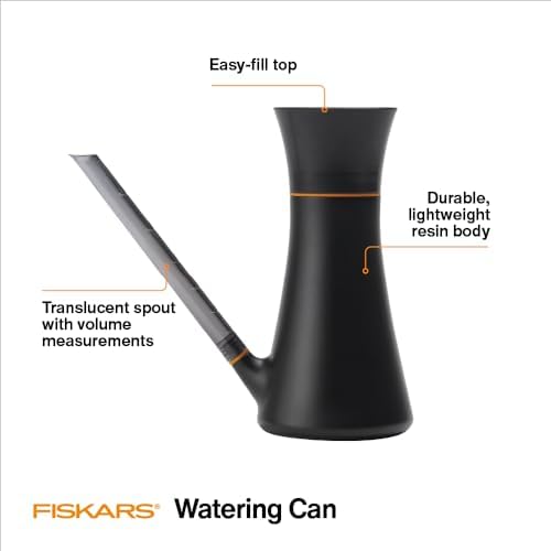 Fiskars 40oz Indoor Watering Can, Long Reach Spout, Anti-Drip Nozzle - Image 2