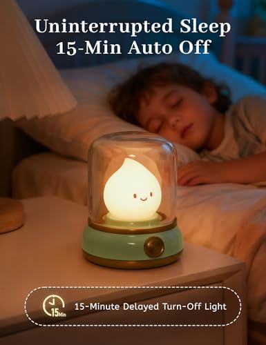WANIDEA Cute Night Light, Kids Night Light with Batteries, Bedroom Decor - Image 5