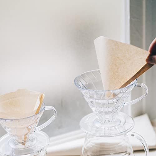 Hario V60 Plastic Coffee Dripper, 02, Clear (Pack of 2) - Image 5