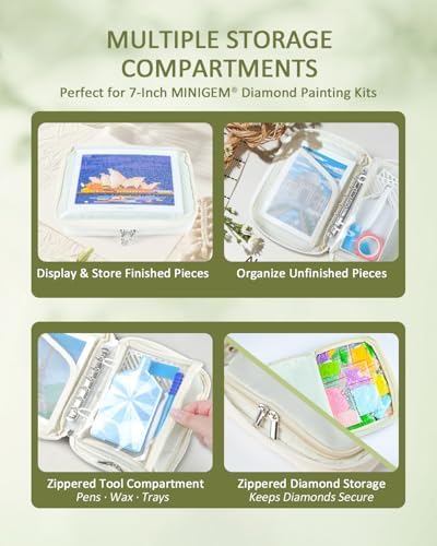 ForeverYoung All-in-One Diamond Art Storage Bag with Separate Sections - Image 3