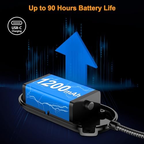 Gritin Rechargeable Book Light for Reading in Bed with 19 LED - Image 6