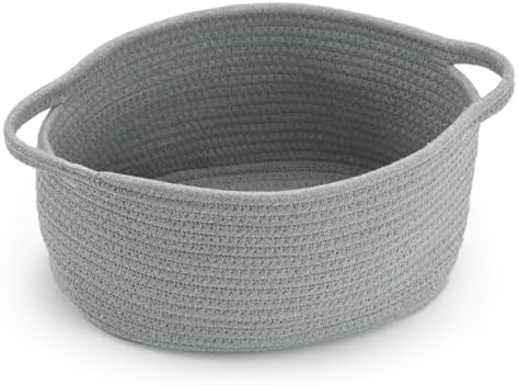 Happyiren Cute Woven Storage Basket with Handle, Baskets for Gifts Empty by Unknown