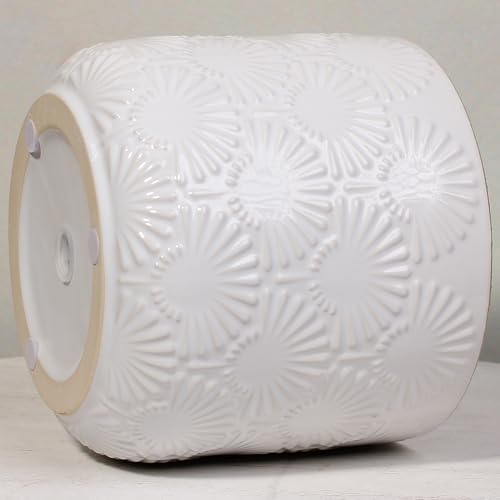 Modern Minimalist Ceramic Plant Pot, 6.7" Planters for Indoor Plants - Image 5