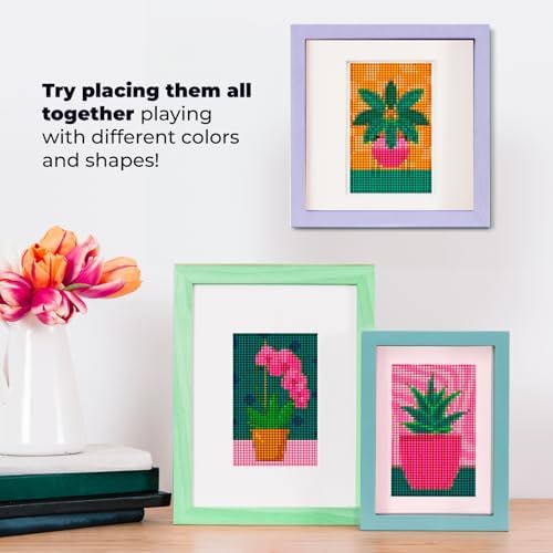 Citrichand Small Diamond Art Kits, Flower Collection 8 Pack for Adults - Image 5