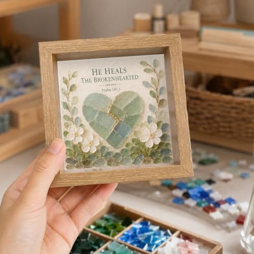 DIY Acrylic Gem Mosaic Art Kit Nature Theme Patterns Decor - Image 2
