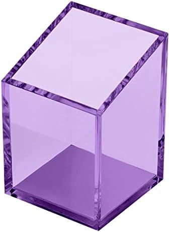 OfficeGoods Acrylic Pen and Pencil Holder, Purple by OfficeGoods