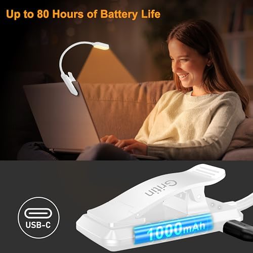 Gritin 16 LED Rechargeable Book Light for Reading in Bed - Image 6