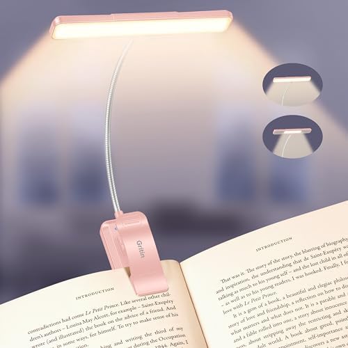 Gritin 2026 Gen 2 Book Light for Reading- 32 Eye Caring Full Spectrum LED by Gritin