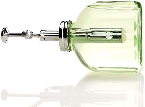 Plant Mister- Green Color Glass Bottle & Brass Sprayer (Chrome) - Image 7