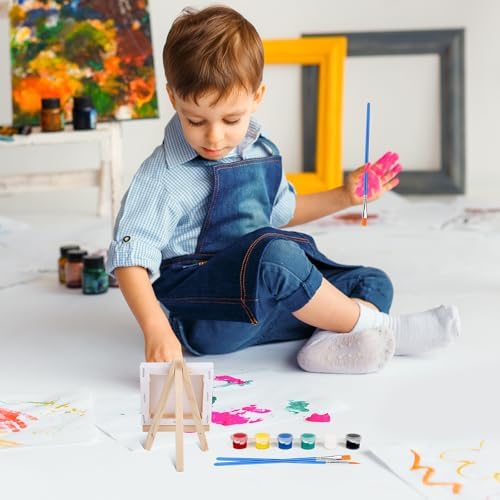 ESRICH 5 Set Canvas Painting Kit, Mini Acrylic Paint Set - Image 5