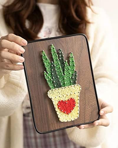 BAZIMA DIY String Art Kit for Beginner, DIY Aloe Craft Kit,Unique Gift,Craft Kit for Holidays - Image 2