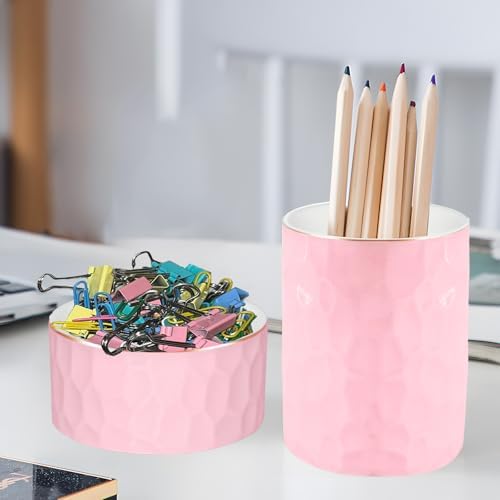 Concrete Desk Accessories Set, Pen Holder and Paperclip Holder for Office - Image 6