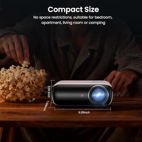 HAPPRUN Native 1080P Bluetooth Projector - Standard - Image 3