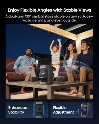 soundcore Nebula P1 Portable Projector with Detachable Speakers - Image 6