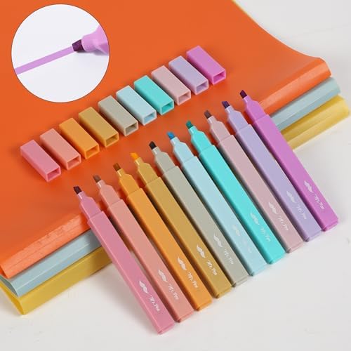 Mr. Pen- Aesthetic Highlighters No Bleed, 10 Pack, Assorted Colors | Chisel Tip, Cute Highlighters Assorted Colors for Journaling, Highlighting, Underlining, Fast Dry, Back to School Supplies - Image 7