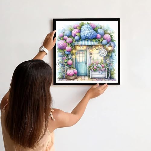 Diamond Art Kits for Adults, Hydrangea Diamond Art Painting Kits for Adults - Image 5