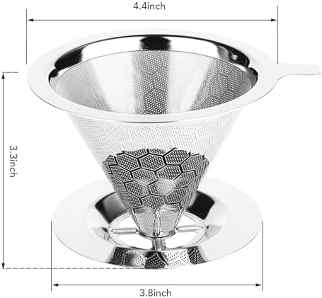 Pour Over Coffee Maker, Single Cup - Image 2