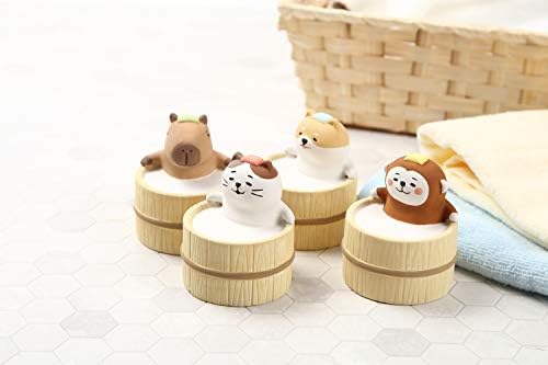 Aroma Ceramic Stone Diffuser [Japan Import] Aromatherapy Essential Oil Diffuser, Non Electric, Passive, Unique, Cute, Animal, Design for Women, Men, and Gifts (Bathing Capybara) - Image 5
