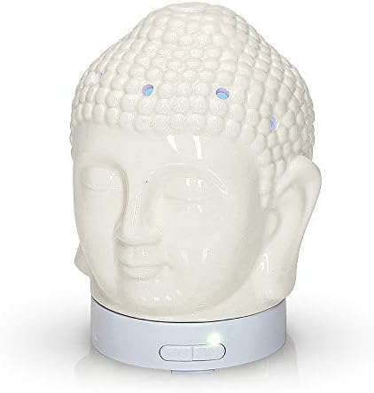 Aromar Buddha Ceramic Diffuser, White - Image 6