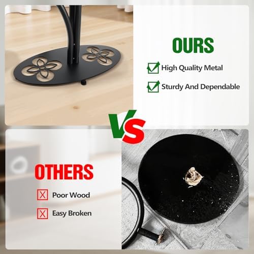 3 Tier Metal Plant Stand Indoor, for Patio, Living Room, Bedroom - Image 4