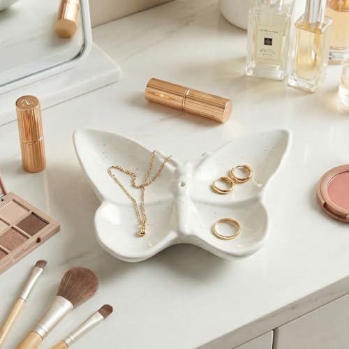 Butterfly Incense Holder for Sticks, Handmade Ceramic Incense Burner, Sage Stick Burner and Palo Santo Holder for Zen Yoga Spa Meditation Home Decor, Butterfly Spiritual Gifts for Women Mom - Image 4