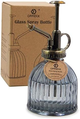 OFFIDIX Plant Mister Plant Water Spray Bottle, Vintage Style Gray 6.7 oz by Offidix