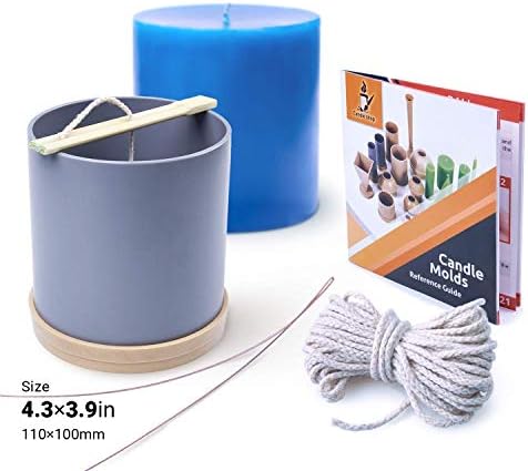 Candle Molds for Candle Making Cylinder Shaped - Image 2