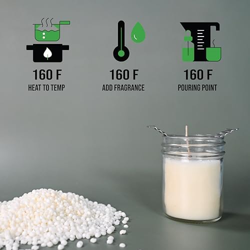 American Soy Organics Pro-Flex Soy Blend Wax Beads for Candle Making, 5 lbs - Image 5