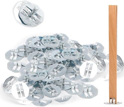 Count Durable Metal Wick Sustainers, 100 PCS by GardeningLife