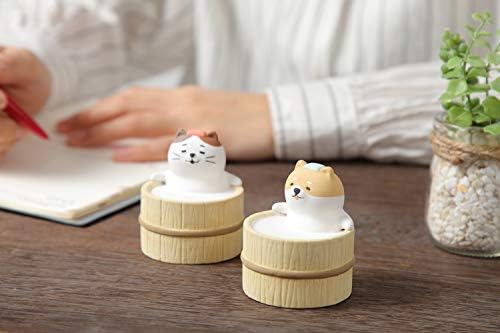 Aroma Ceramic Stone Diffuser [Japan Import] Aromatherapy Essential Oil Diffuser, Non Electric, Passive, Unique, Cute, Animal, Design for Women, Men, and Gifts (Bathing Capybara) - Image 7