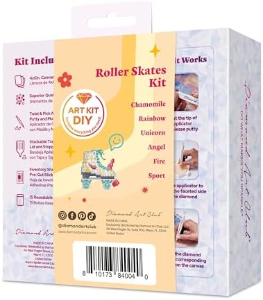 DIAMOND ART CLUB Mini Dazzles - Roller Skates Diamond Art Kits for Adults - Image 4