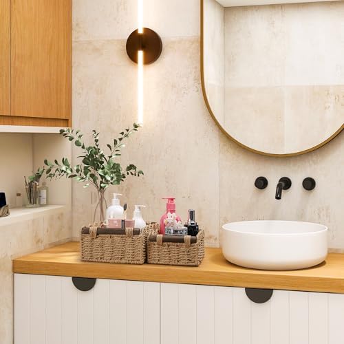 Wicker Baskets for Organizing Toilet Paper Storage Basket - Image 4