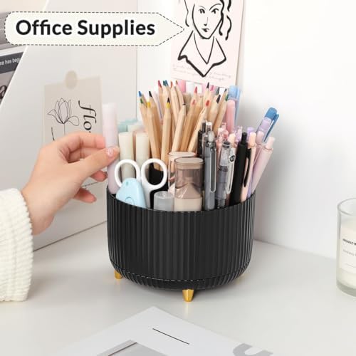 SKYDUE 360 Degree Rotating Desk Organizer, Pencil Pen Holder for Desk - Image 3
