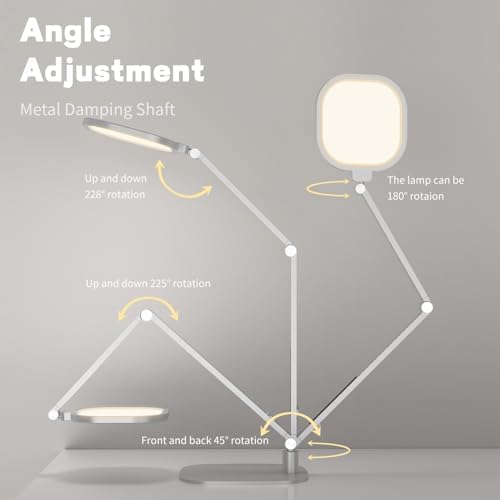 LitONES LED Desk Lamp for Home Office, Soft Edge-lit Design - Modern Style - Image 5