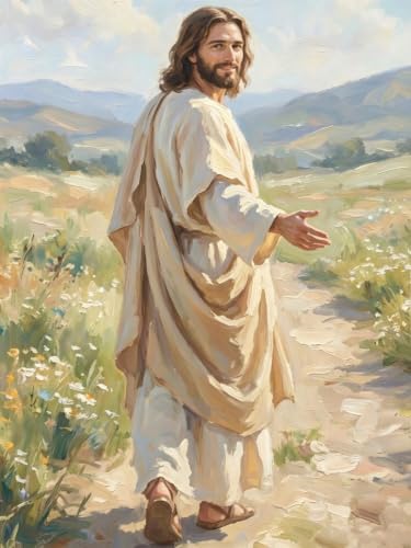 Diamond Art Kits for Adults, Jesus Diamond Art Painting Kits for Adults by croshom