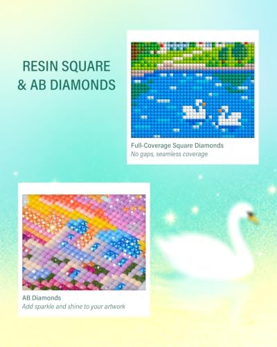 forever young Landscape Wonderland Small Diamond Art Kits, 5x7 Inch Canvas - Image 3