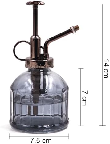 OFFIDIX Glass Plant Spray Bottle, Grey 6.7 oz Plant Mister for Inside Decor - Image 2