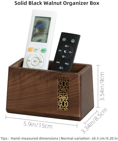 Pen Holder for Desk, Solid Wood Desk Organizer for Office - Image 6