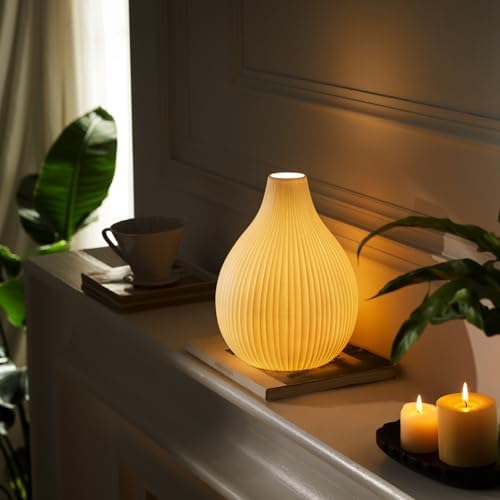 RONDURE Modern Ceramic Decorative Table Lamp Living Room Bedroom Bedside - Image 2