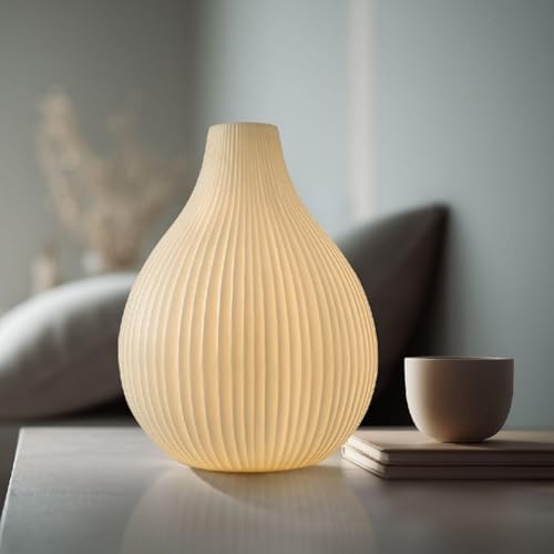 RONDURE Modern Ceramic Decorative Table Lamp Living Room Bedroom Bedside - Image 5