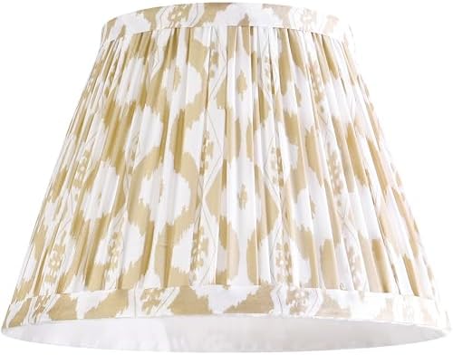 GO&SO Small Pleated Lamp Shades Set of 2,5"×9"×6.4" Bell Shade Multicolor - Image 2
