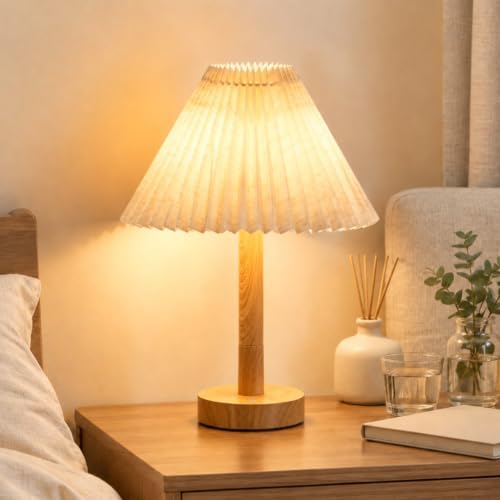 Portable Rechargeable Table Lamp, Touch Dimmable Bedside Light by XWULighting