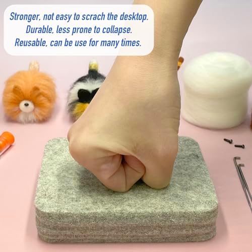 Truslin Needle Felting Kit, 4 Pcs Doll Making Needle Felting Starter Kit - Image 5