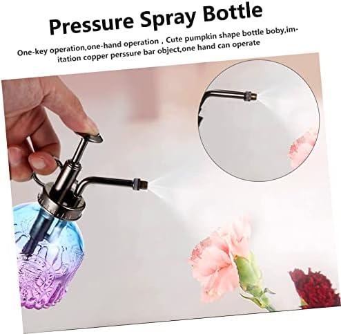 Vintage Glass Watering Can with Head Plant Mister Bottle for Succulents Flowers Bonsai Elegant Decor - Image 3